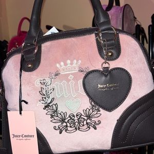 Juicy Couture Heritage Satchel Dusty Blush Pink NWT Bag